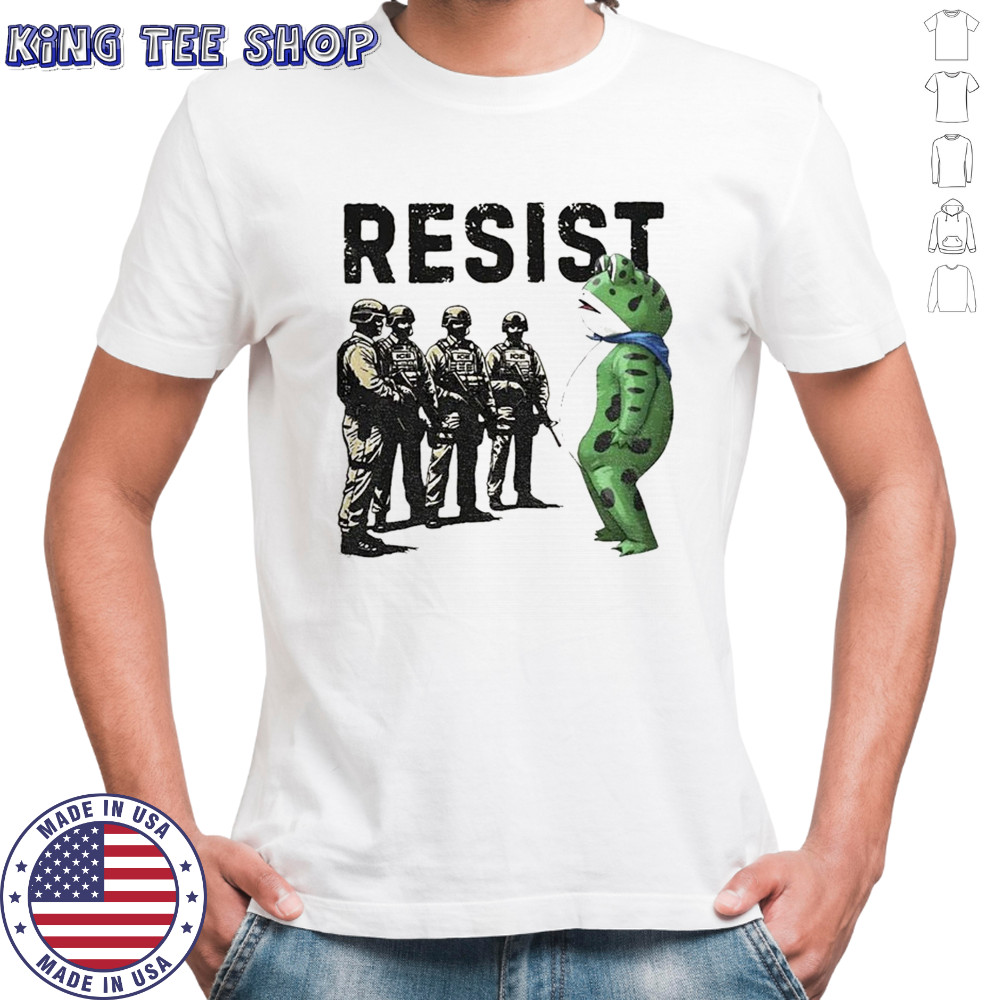Portland Frog Anti Fascism Anti Trump shirt