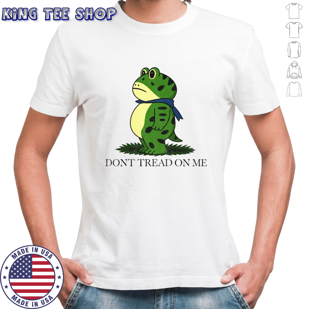 Portland Frog don’t tread on me funny protest shirt