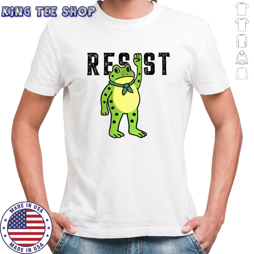 Portland Frog Free Portland Resist Frog shirt