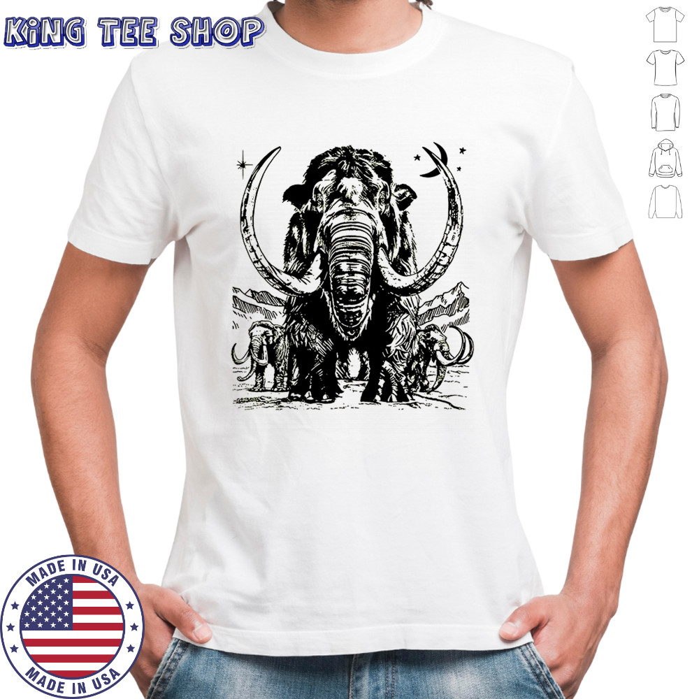 Prehistoric Mammoth ice age shirt