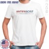 Proud American Antifa Antifascist Proud American T-Shirt