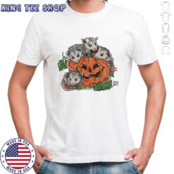 Pumpkin possums Halloween shirt