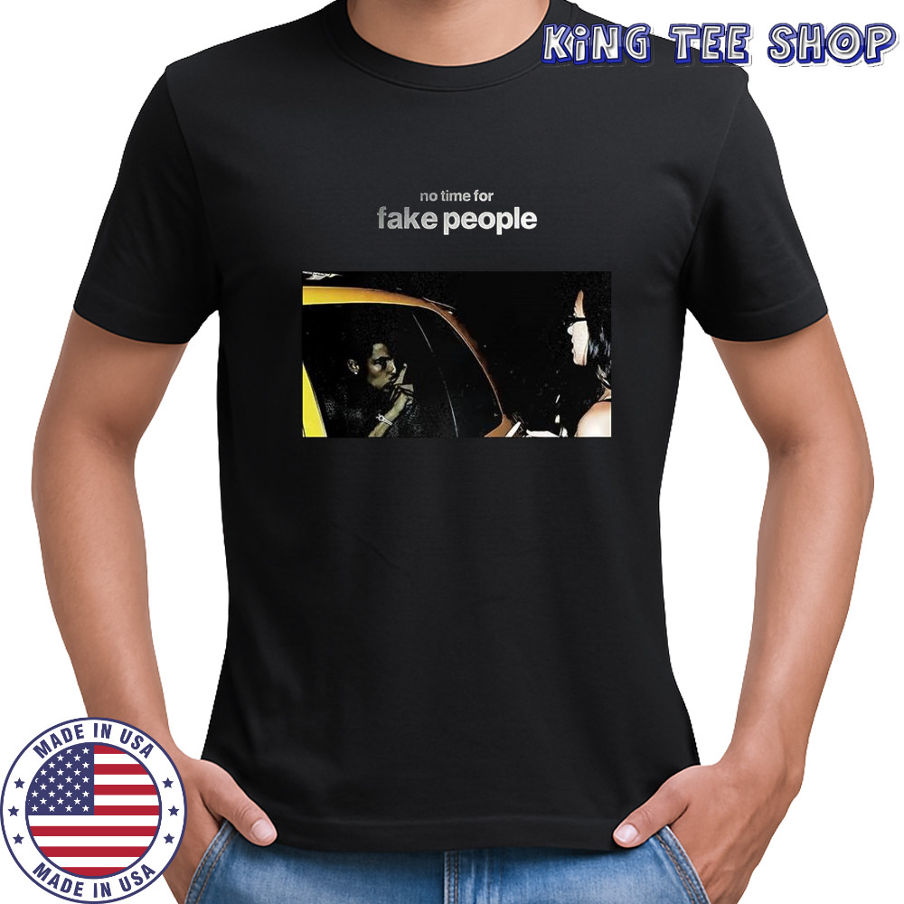 Ronaldo no time for fake people meme shirt