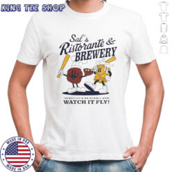 Sal Frelick Milwaukee Brewers Sal’s Ristorante And Brewery Superstar Cartoon T-Shirt