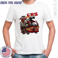 San Francisco 49ers football horror movies characters Halloween Shirt