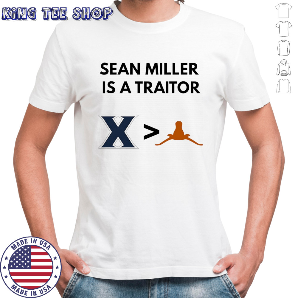 Sean Miller is a traitor Tuck Fexas Horns logo shirt