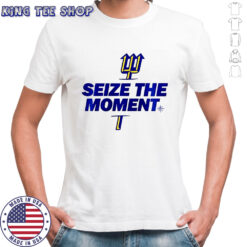 Seattle Mariners seize the moment logo parody shirt