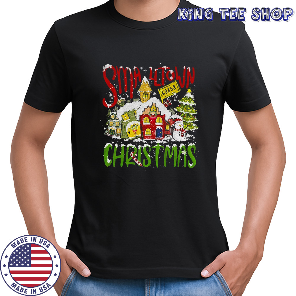 Small town Christmas 68868 Coquette Merry Xmas shirt
