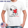Snoopy I Think I’m In Love T-Shirt