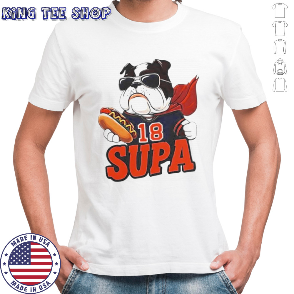 Supa the Bulldog Chicago football shirt