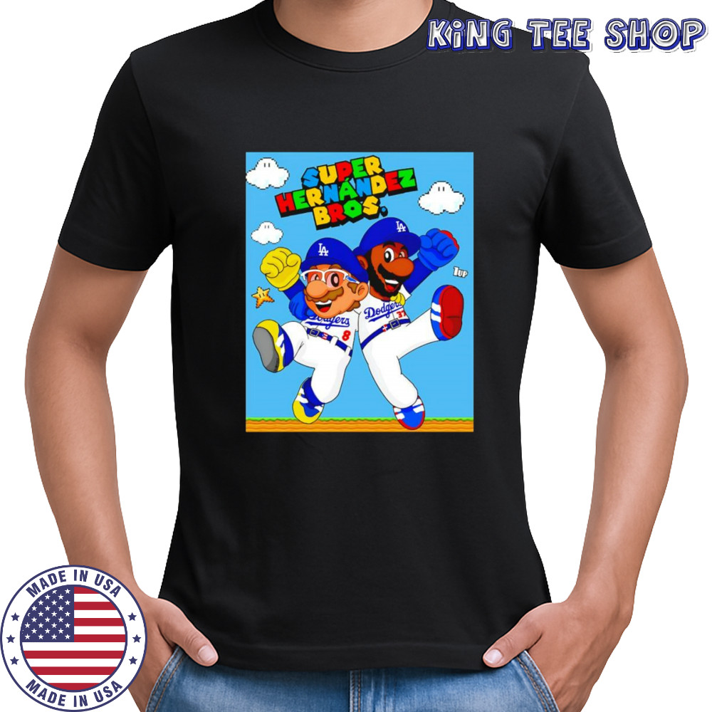 Super Hernandez Bros Los Angeles Dodgers shirt