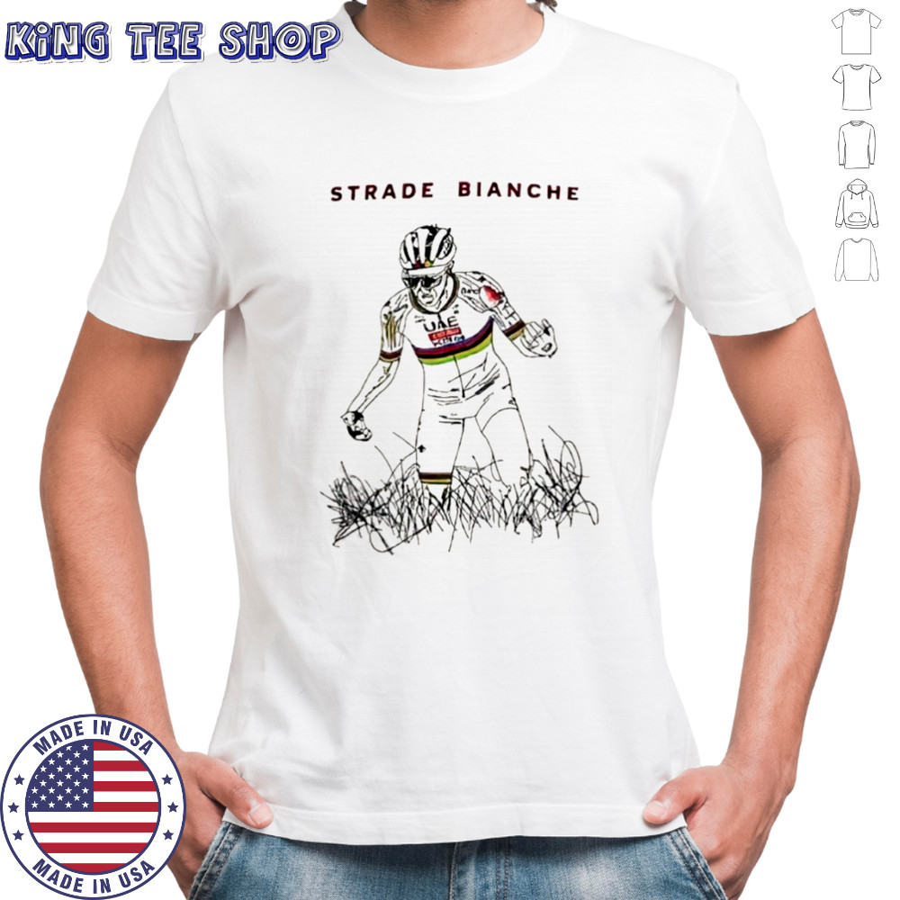Tadej Pogačar strade bianche shirt Tadej Pogačar strade bianche shirt