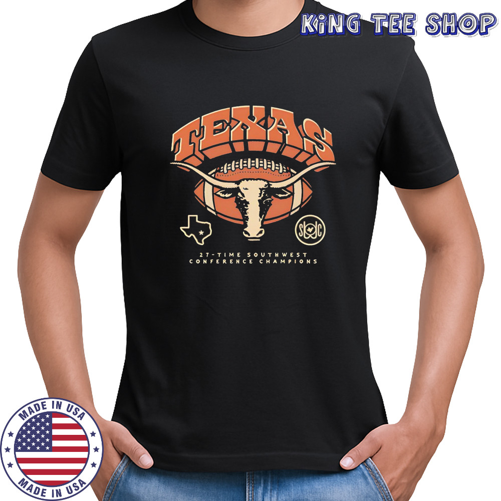Texas Longhorns 27 time Southwest conference Champions shirt