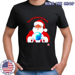 The All Knowing Santa Crystal Ball Magic Holiday shirt