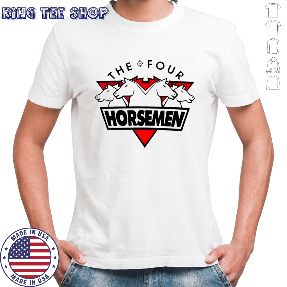 The Four Horsemen logo t-shirt