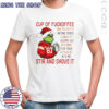 The Grinch Kansas City Chiefs Cup Of Fuckoffee One Splash Of No One Cares A Dash Of Kiss My Ass T-Shirt