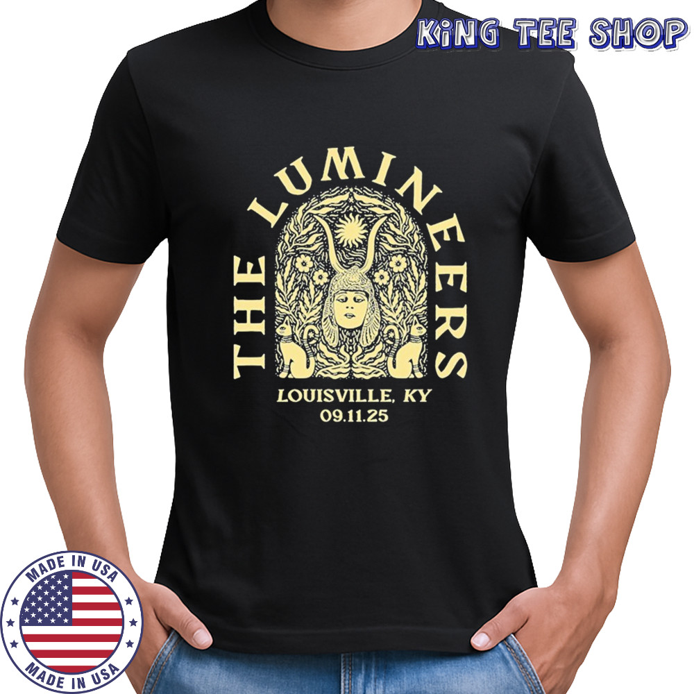The Lumineers Automatic September 11th Louisville Event 2025 T-Shirt