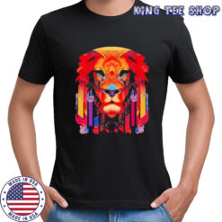 The Movement Technicolored Lion T-shirt