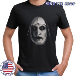 The Nun The Conjuring big face graphic Halloween shirt