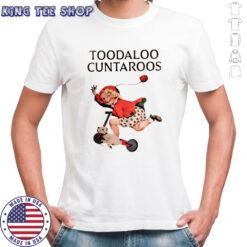 Toodaloo Cuntaroos a little girl riding a scooter with a dog T-shirts