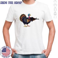 Triggered turkey ready to fight grapchic shirt