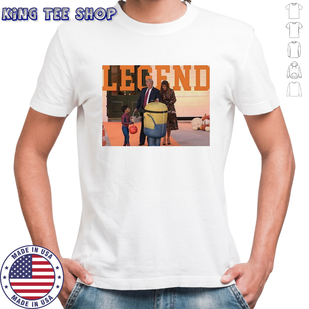Trump trick or treat legend meme Halloween shirt