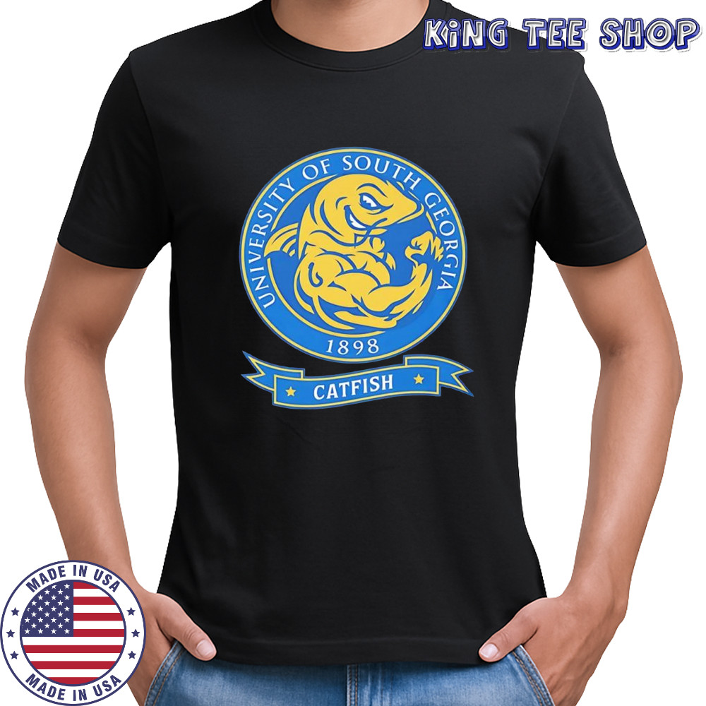 University of South Georgia catfish mascot 1898 logo shirt