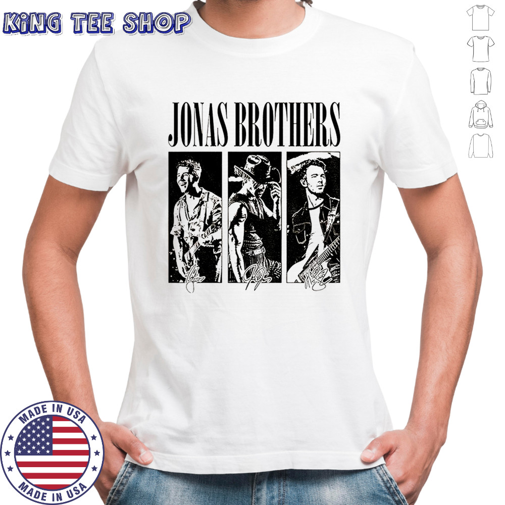 Vintage Jonas Brothers 90’s boy band signature shirt