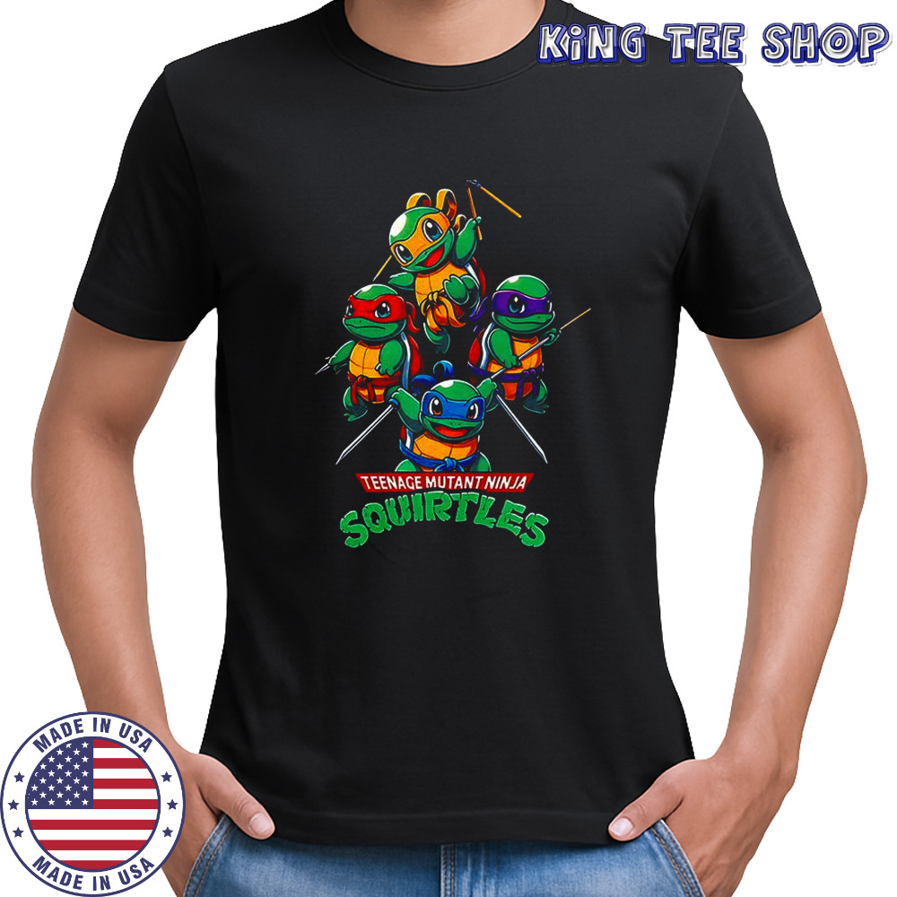 Zenigame Teenage Mutant Ninja Squirtles shirt
