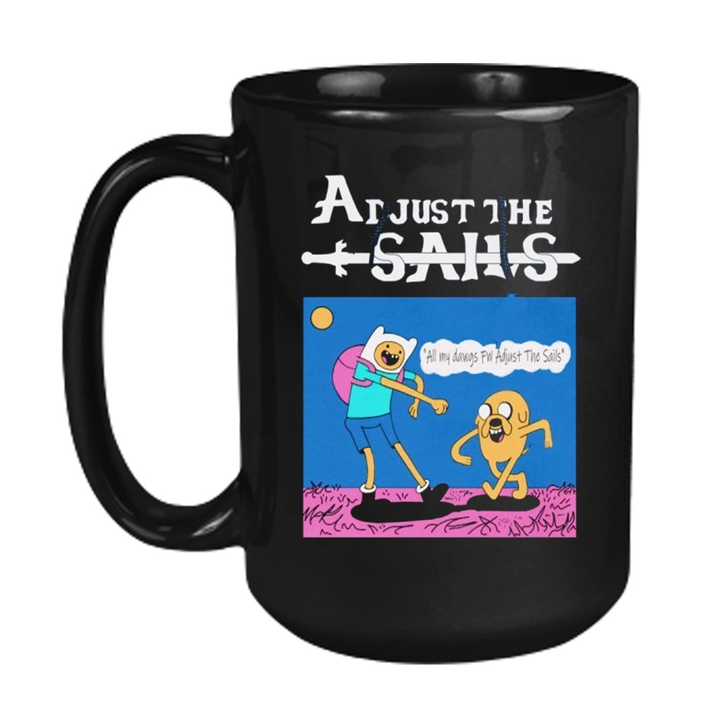 Adjust the Sails Finn x Jake shirt