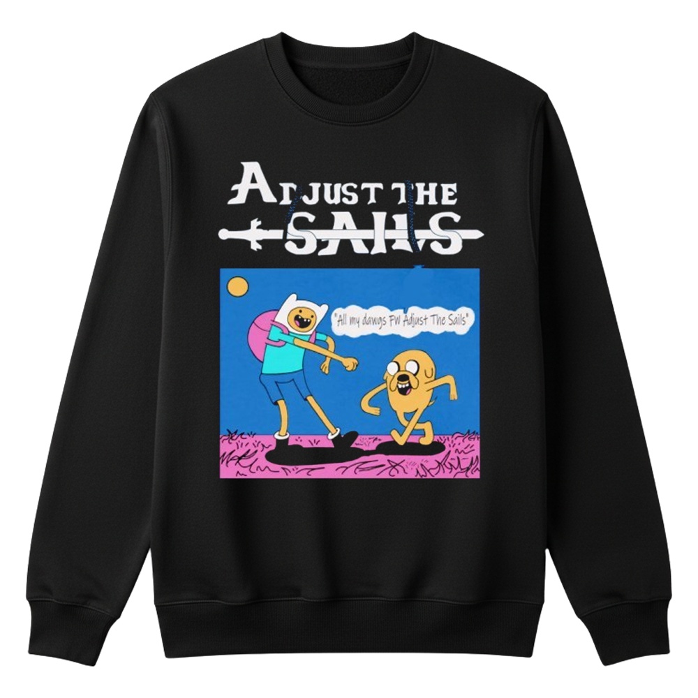 Adjust the Sails Finn x Jake shirt