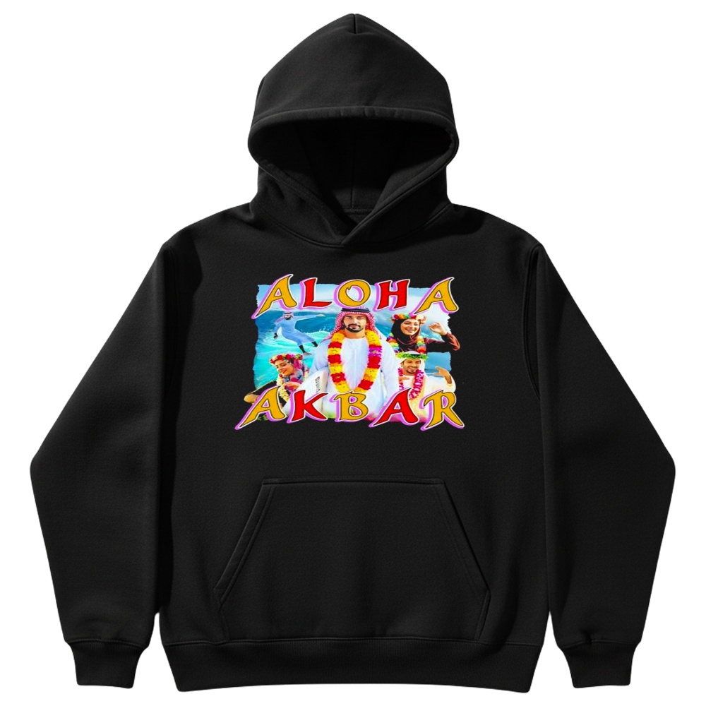 Allahu Akbar Hawaiian cultural elements shirt