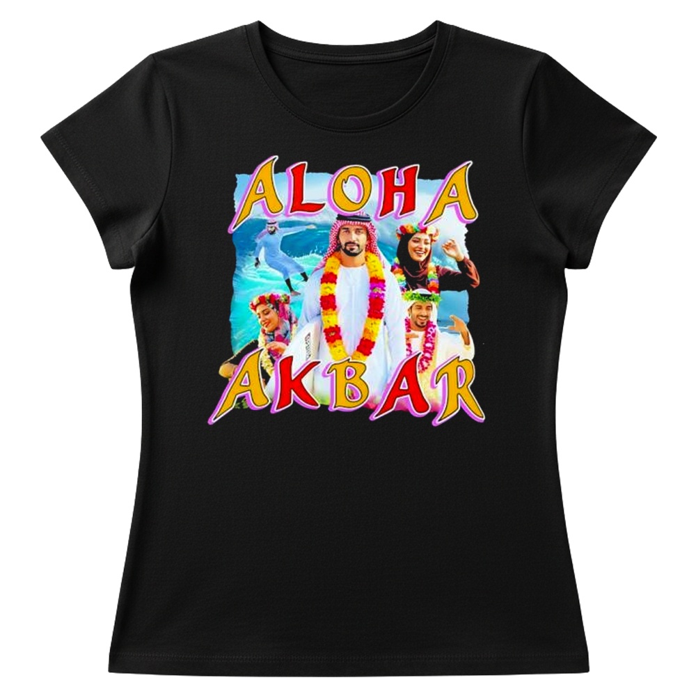 Allahu Akbar Hawaiian cultural elements shirt