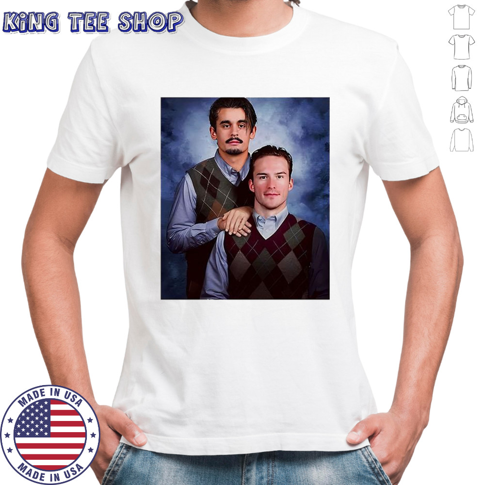 Andrei Svechnikov and Seth Jarvis Carolina Step Brothers shirt