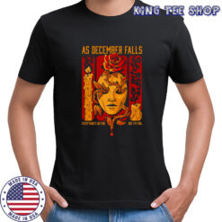 As December Falls Everything’s On Fire But I’m Fine Candle T-shirt