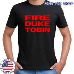 Bengals fire Duke Tobin shirt
