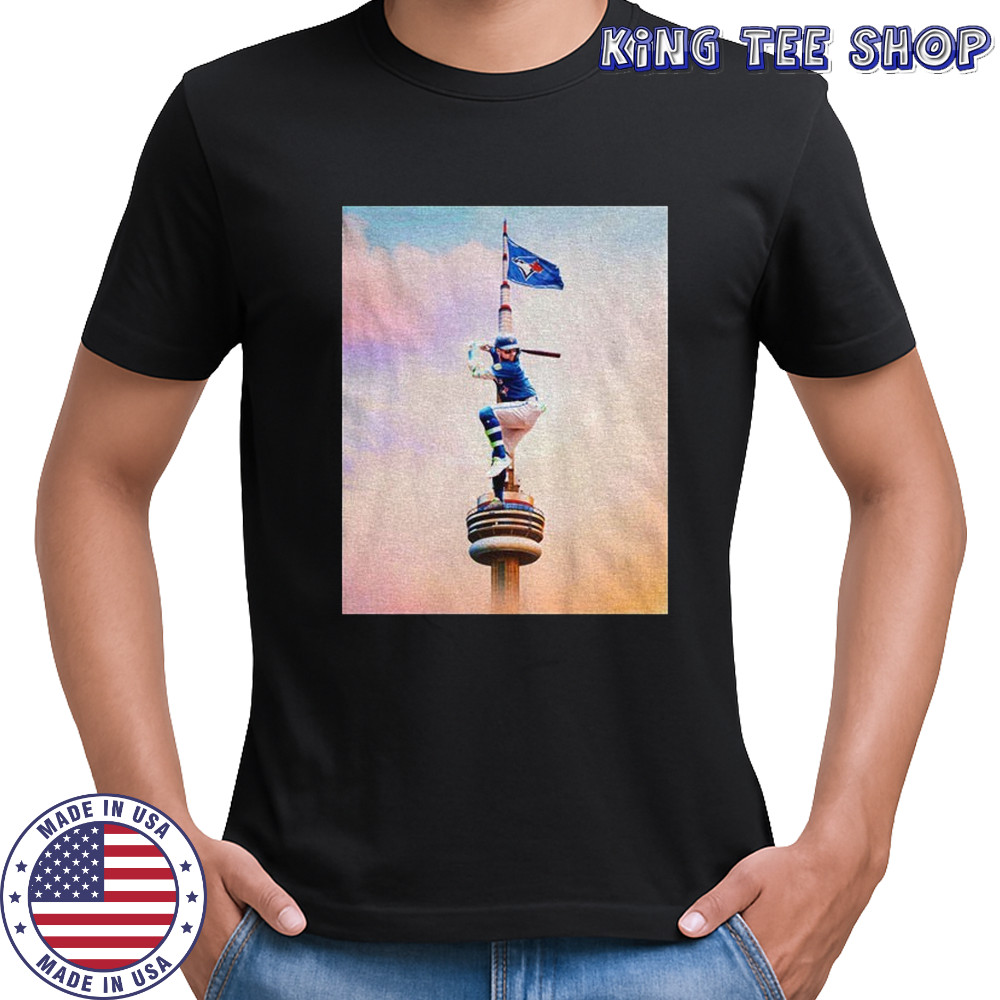 Bo Bichette Is On Top Of The World Game 7 World Series shirt