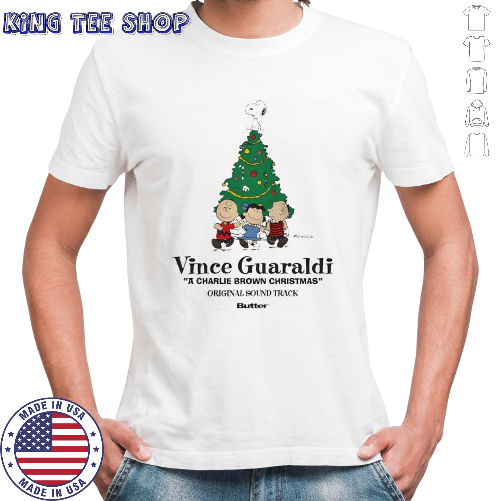 Charlie Brown Christmas vince guaraldi shirt