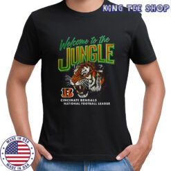Cincinnati Bengals welcome to the jungle shirt