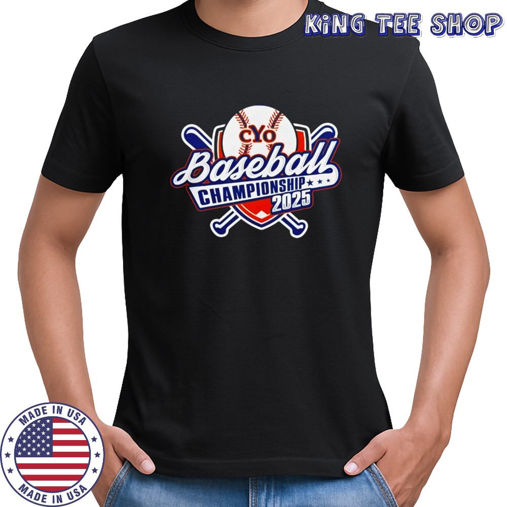 CYO Baseball Championship 2025 shirt