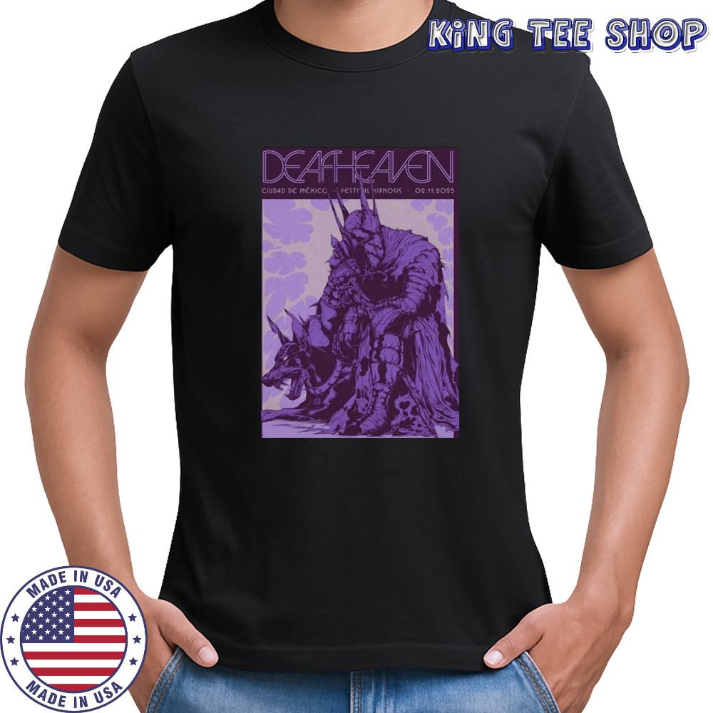 Deafheaven November 2 2025 Ciudad De México T-shirt Deafheaven November 2 2025 Ciudad De México T-shirt