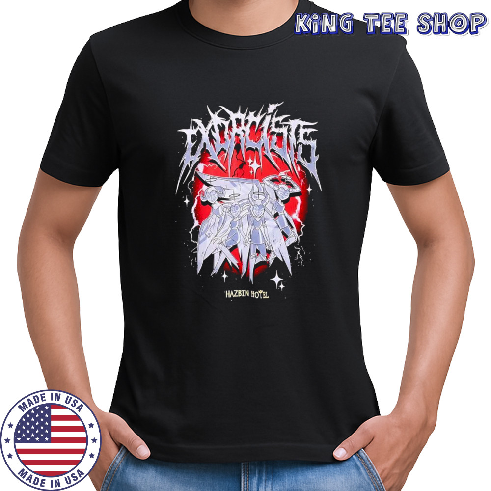 Hazbin Hotel Exorcists Metal shirt