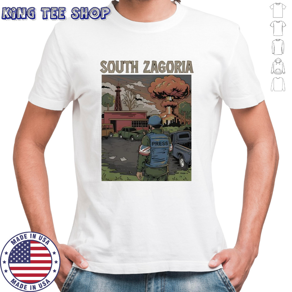 Hey Barmby South Zagoria graphic shirt