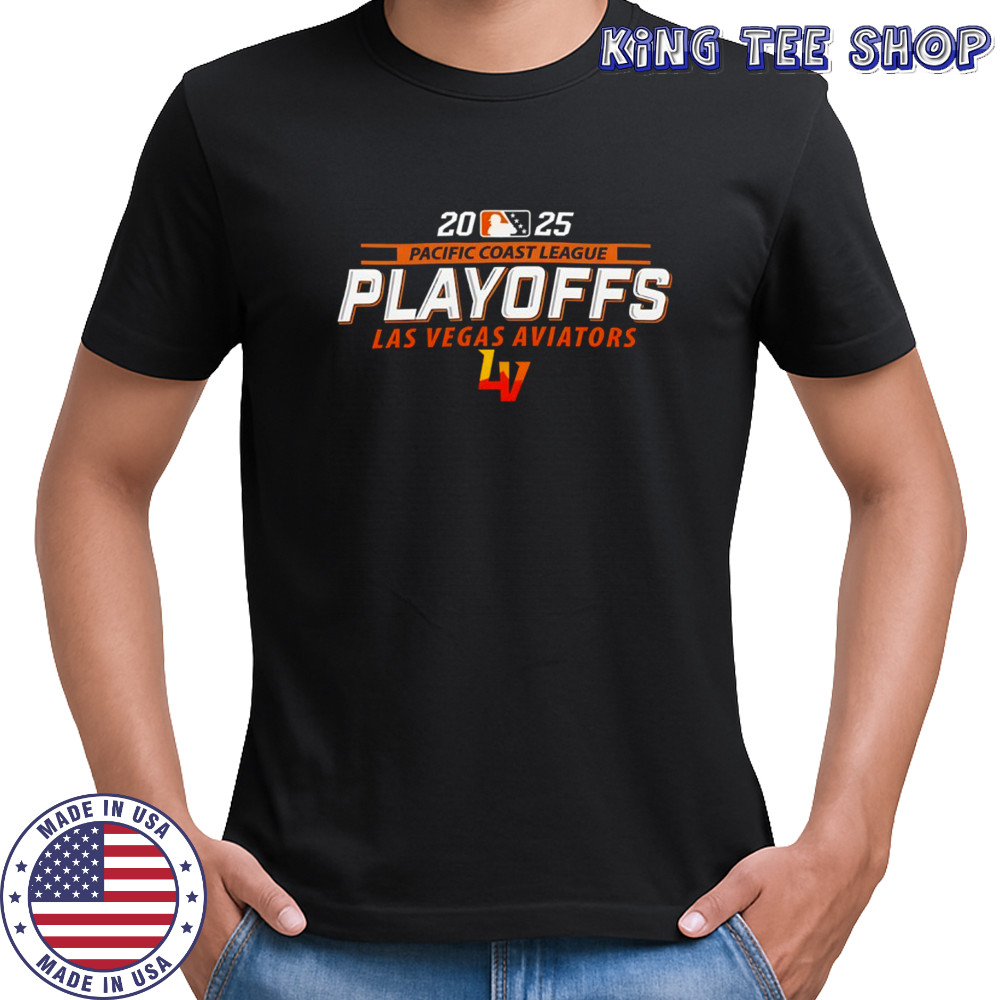 Las Vegas Aviators Pacific Coast League 2025 Playoffs shirt