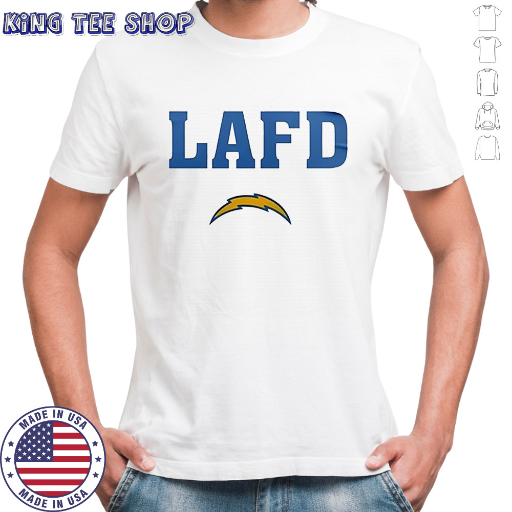 Los Angeles Chargers LAFD Fire Dept shirt