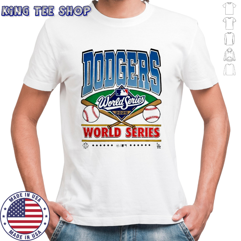 Los Angeles Dodgers 2025 World Series logo shirt