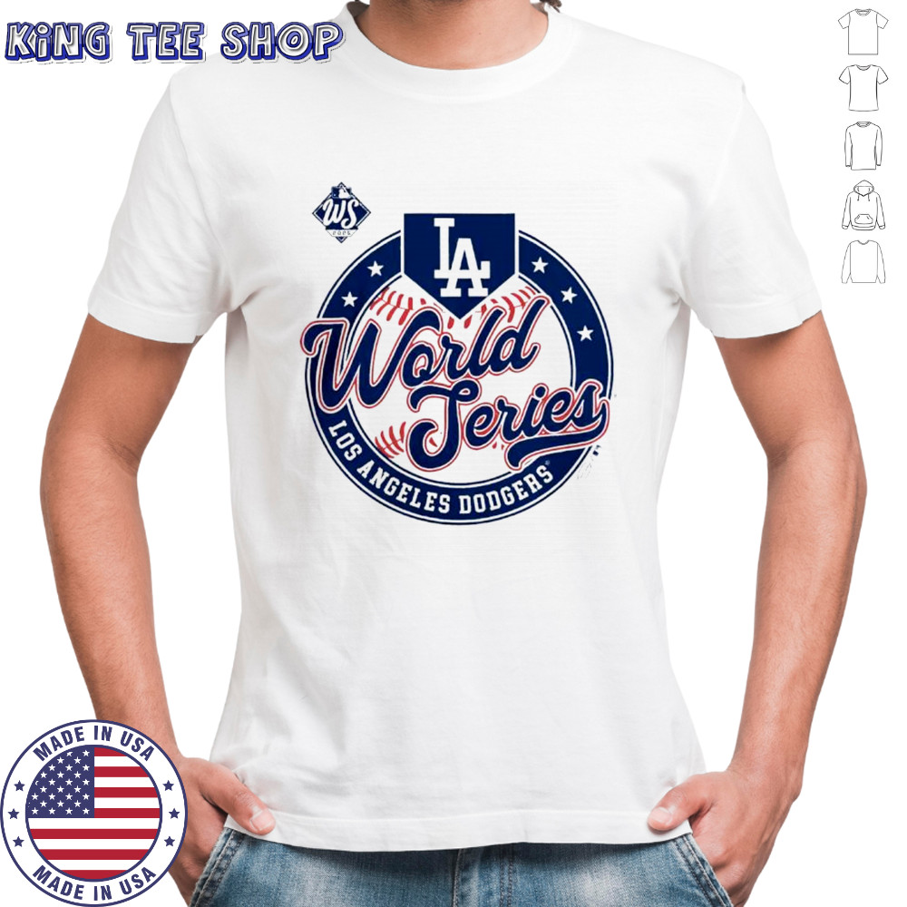 Los Angeles Dodgers Majestic Threads 2025 World Series shirt
