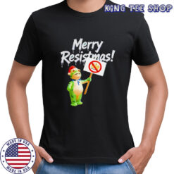 Merry Resistmas Frog no kings shirt