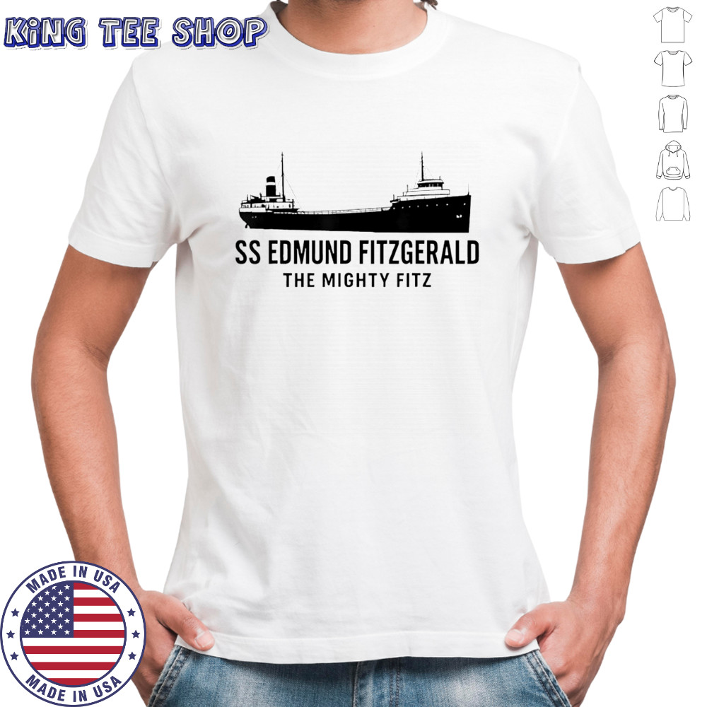 Mighty Fitz Lake Superior SS Edmund Fitzgerald shirt