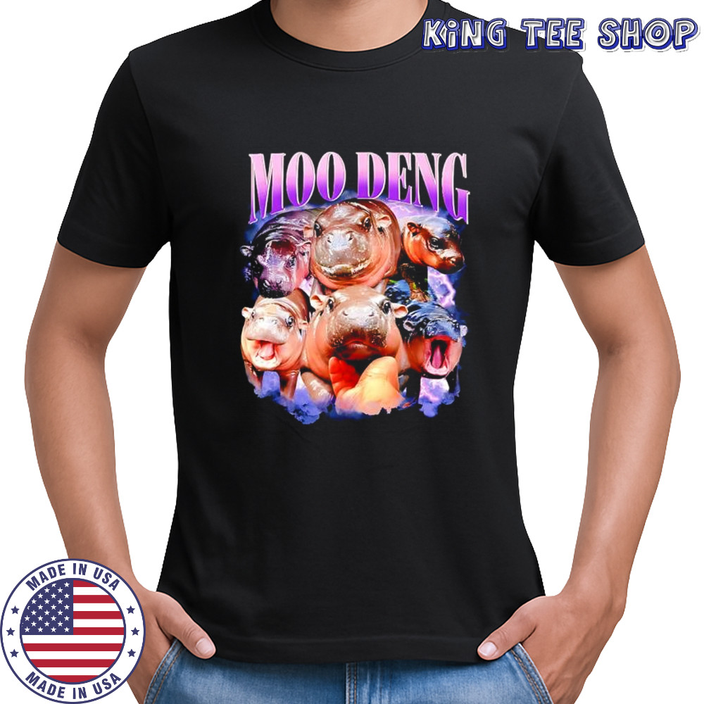 Moo-Deng Baby Pygmy Hippo Cute Zoo shirt